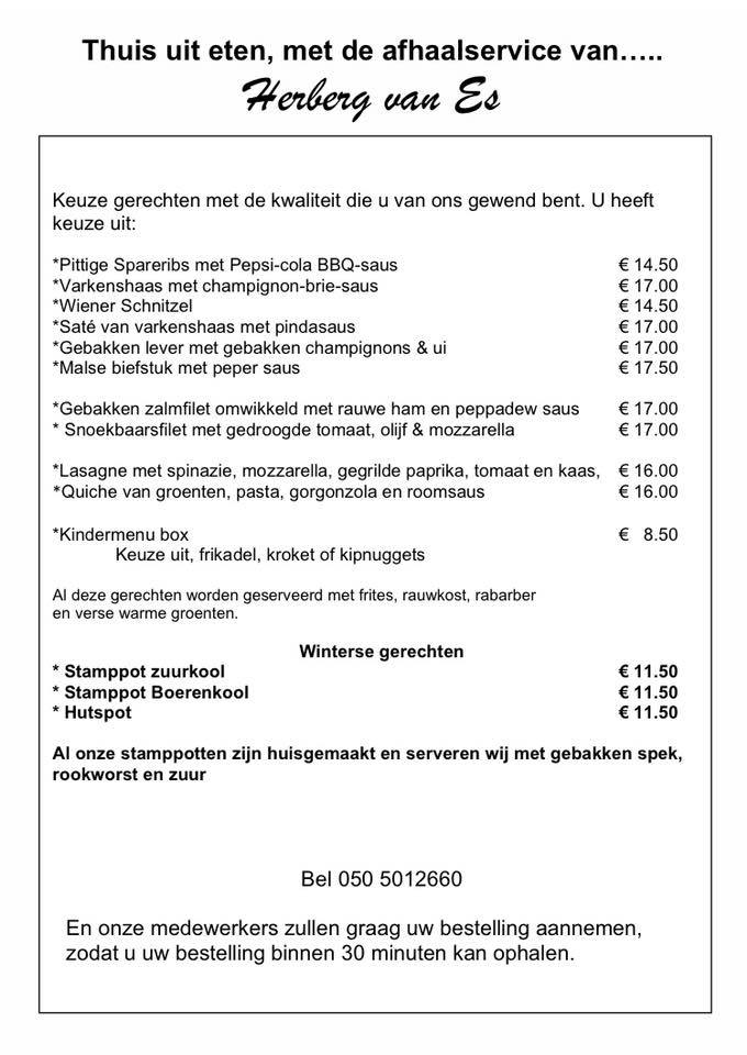 Menu Herberg Van Es-3
